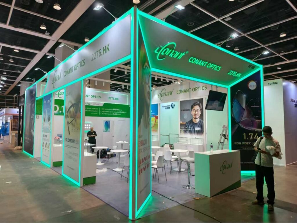 香港眼镜展 2025 展位实景